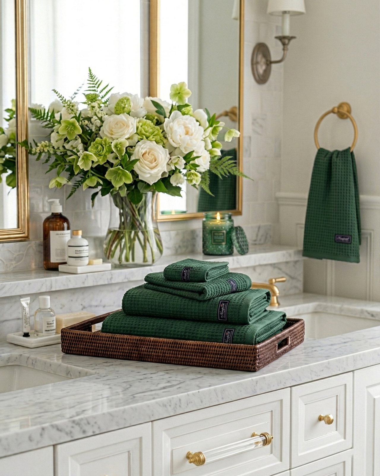 Fisher Island Towel Green