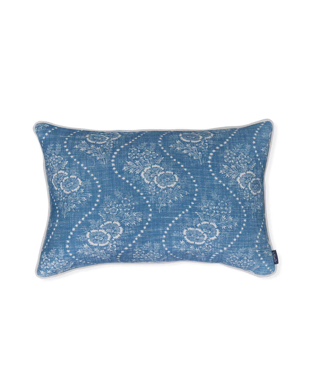 Annaliese Floral cushion cover chambray