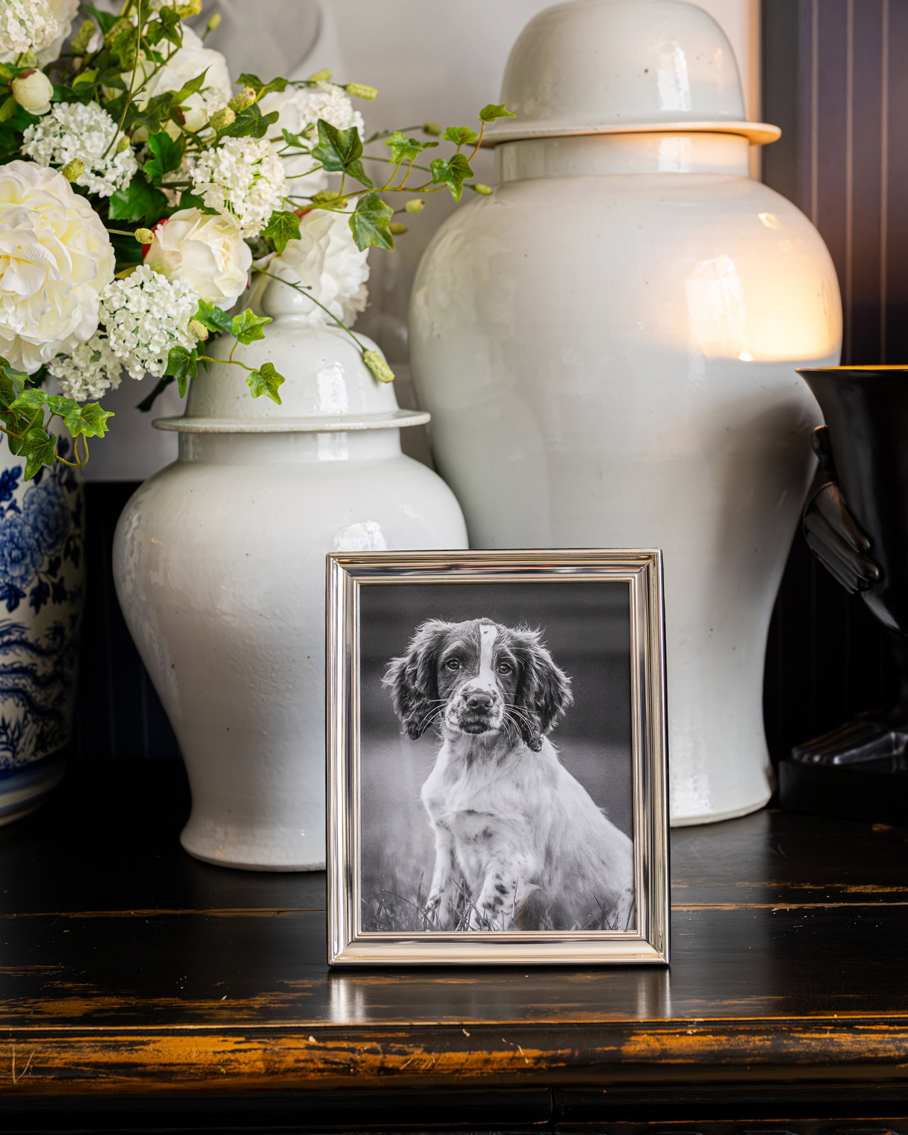 Cary Picture Frame, Silver