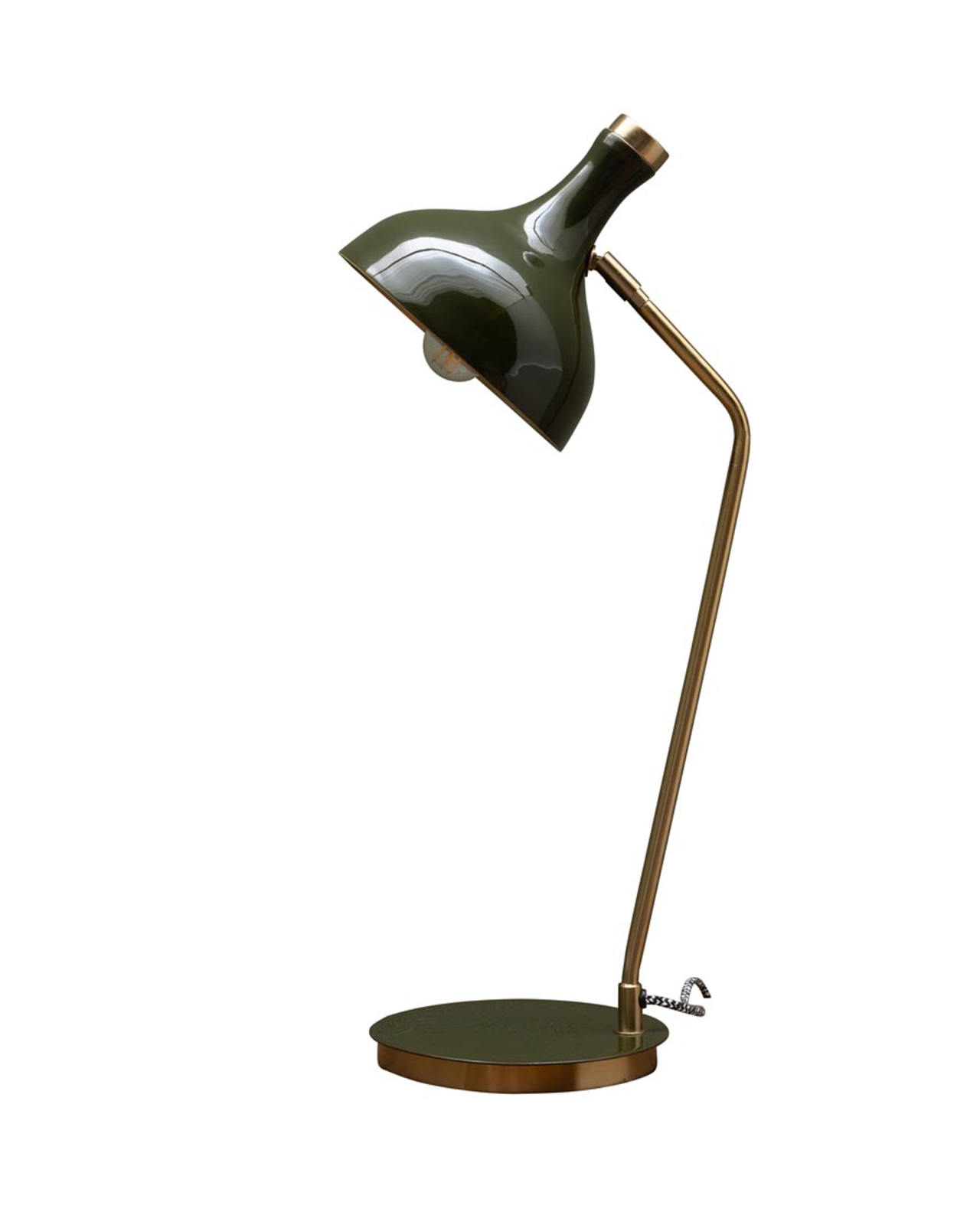 Olive desk lamp