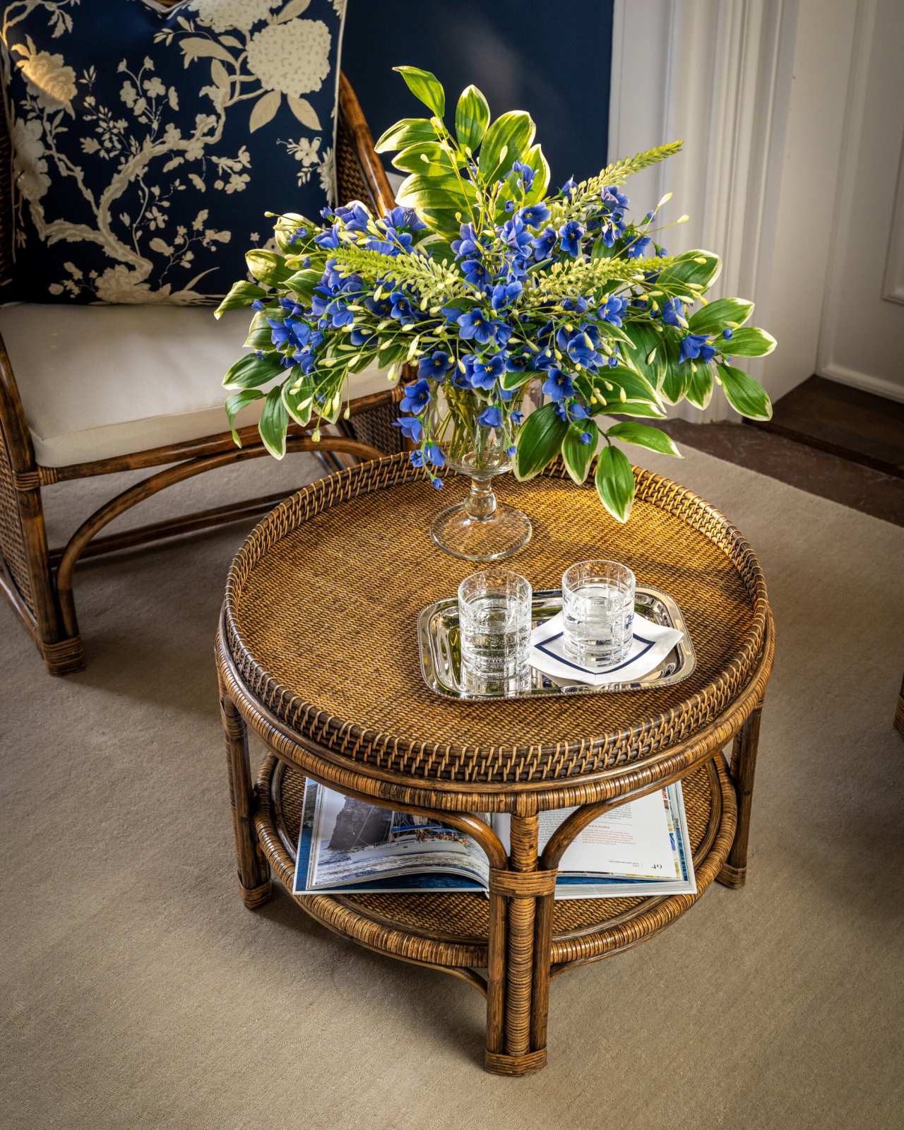 Veracruz coffee table rattan