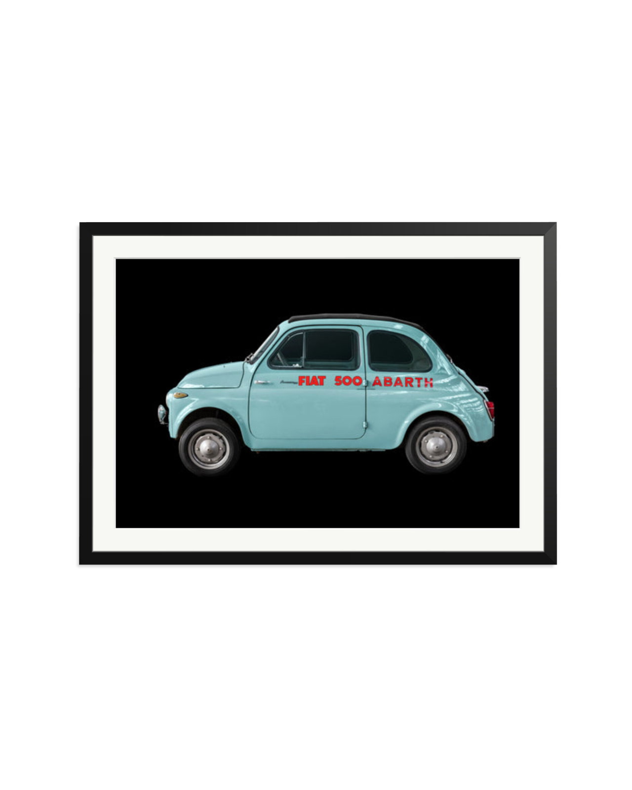 Fiat 500 Abarth Black / XXL