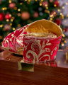 Lillian Ribbon Red/Gold 4,5m