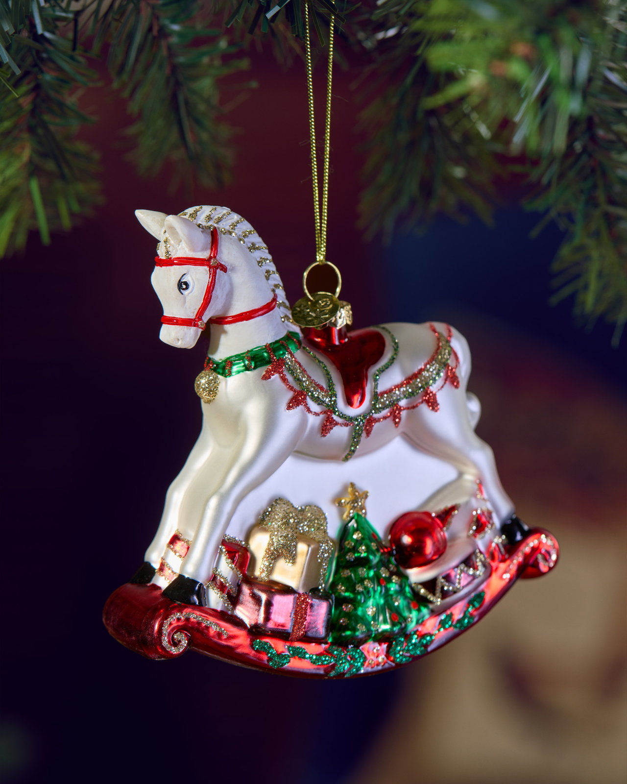 Duchess Schaukelpferd Weihnachtsbaumschmuck