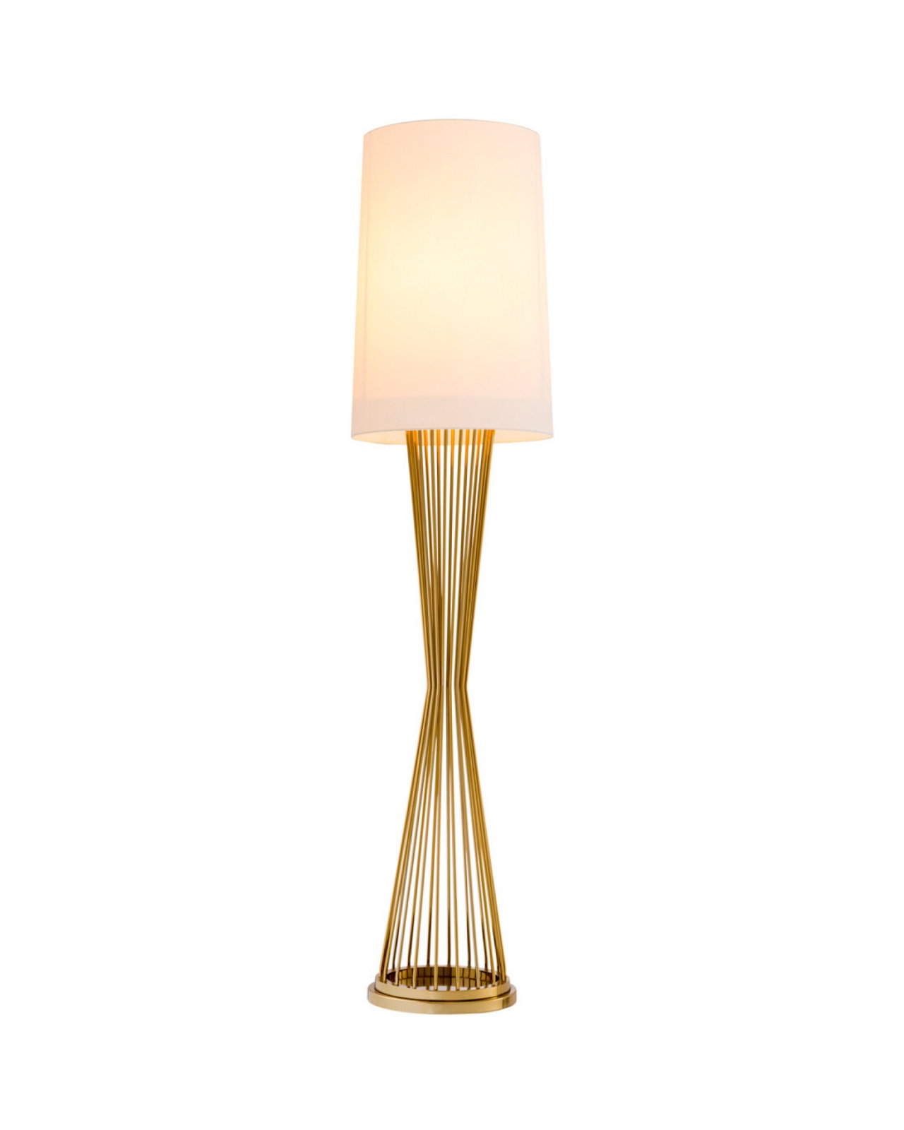 Holmes golvlampa guld