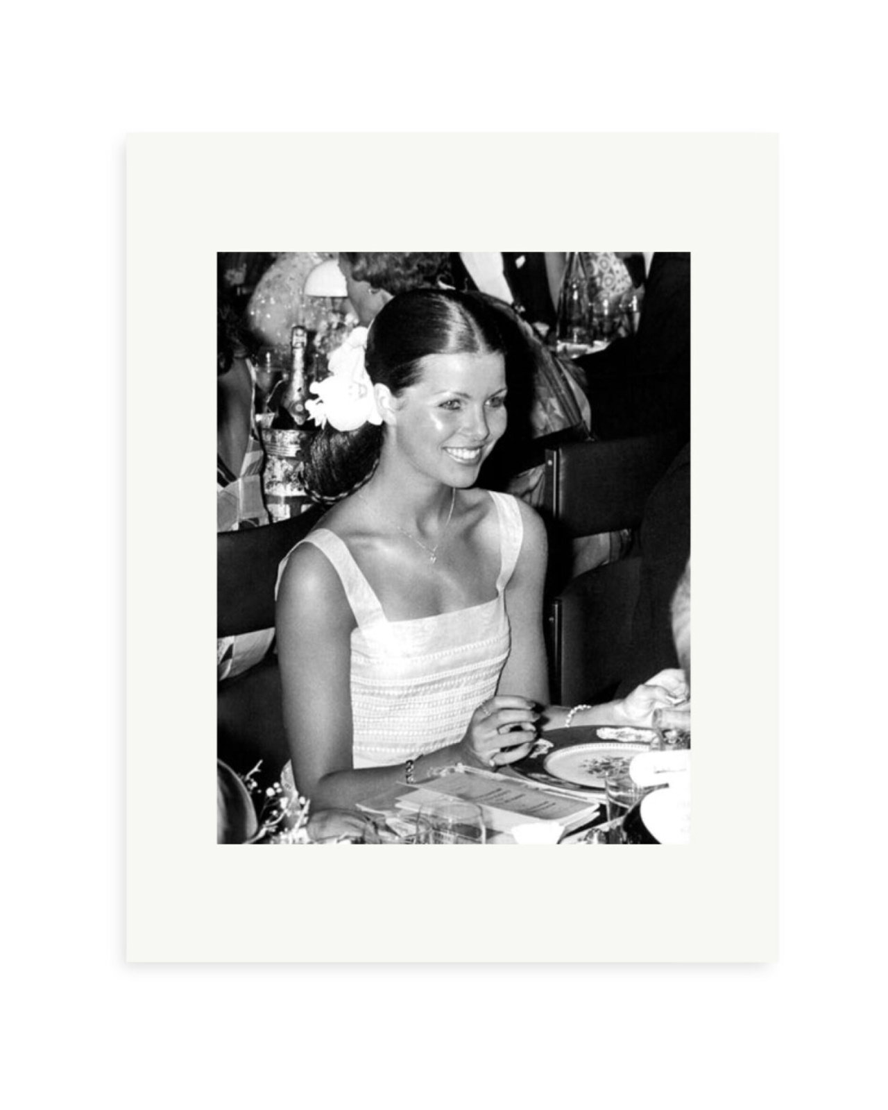 Princess Caroline of Monaco Print Only / Small