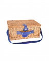 Fontainebleau picknickkorg 4-set blå
