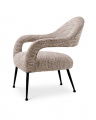 Lombardi fauteuil mademoiselle beige