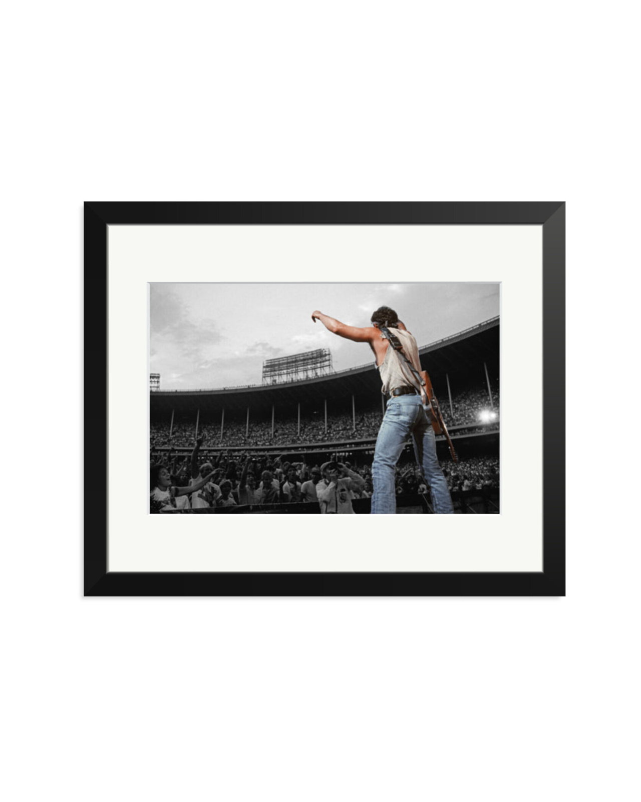 Bruce Springsteen at Cleveland Stadium 1985 Black / Medium