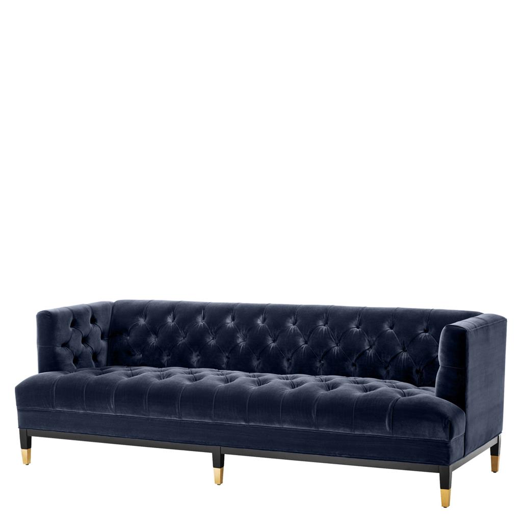 Sofa Castelle Savona Midnight Blue Velvet