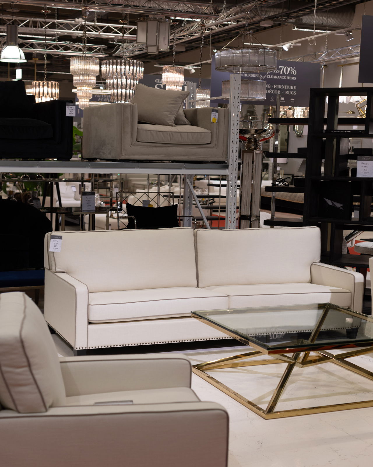 Tynron soffa off-white OUTLET