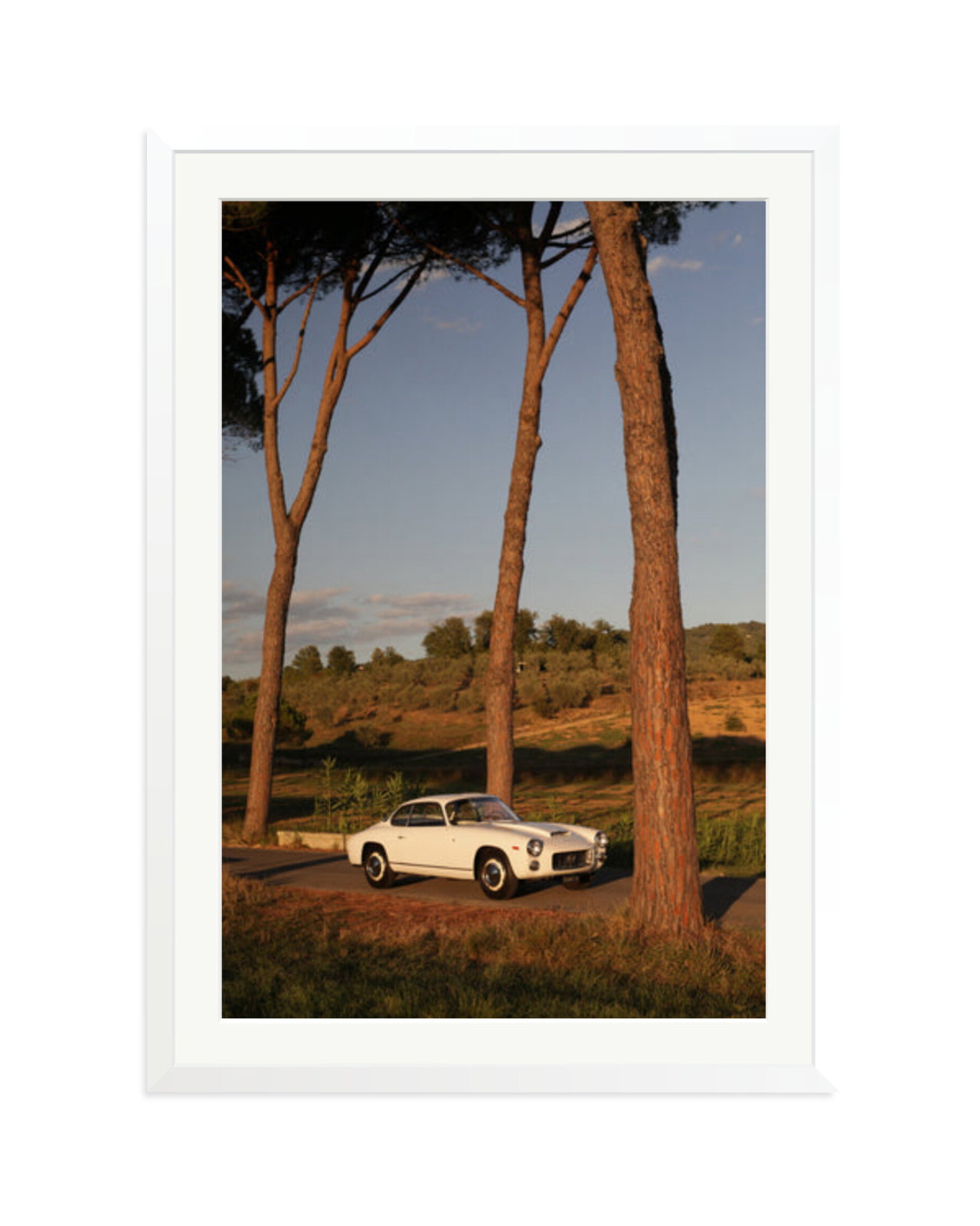 Lancia Flaminia Sport Zagato White / XXL