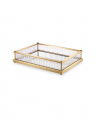 Cora Tray Antique Brass