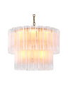 Denton Chandelier antique brass S
