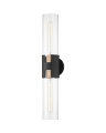 Amado vegglampe messing