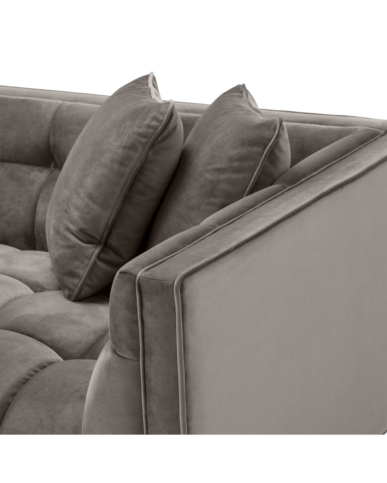 Sienna soffa savona grey höger OUTLET