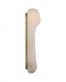 Esculpa 18" Elongated Wall Light Alabaster