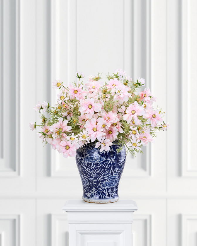 Rosenskära snittblomma rosa