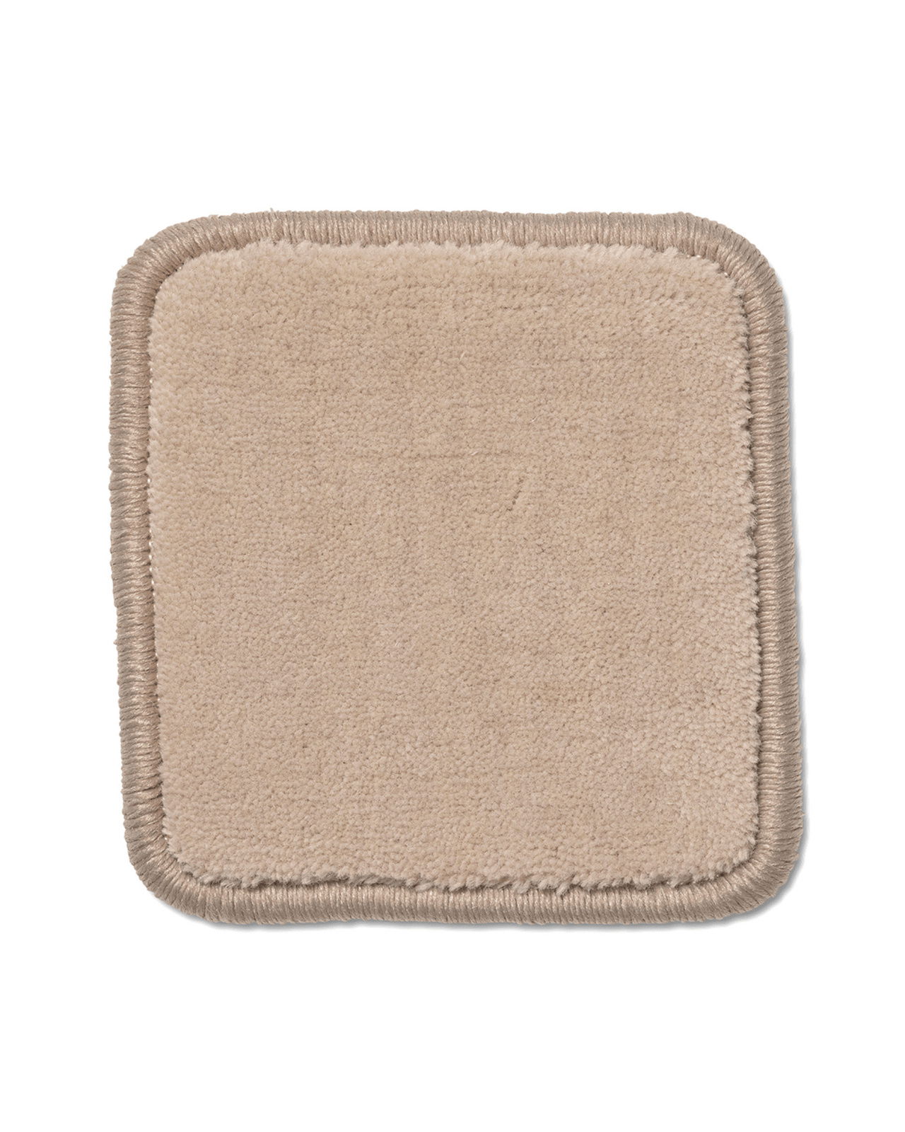 Lobby rug with edging beige