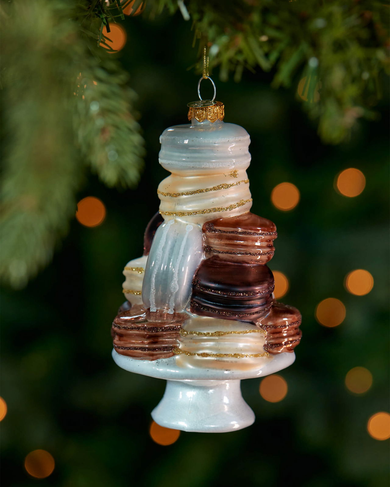 Blanche macarons dekoration