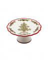 Carmina Cake Stand White/Red