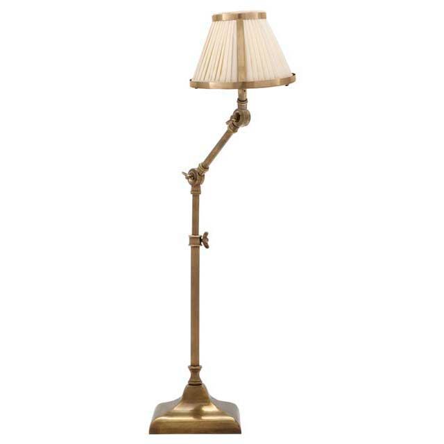 Brunswick Table Lamp, antique brass