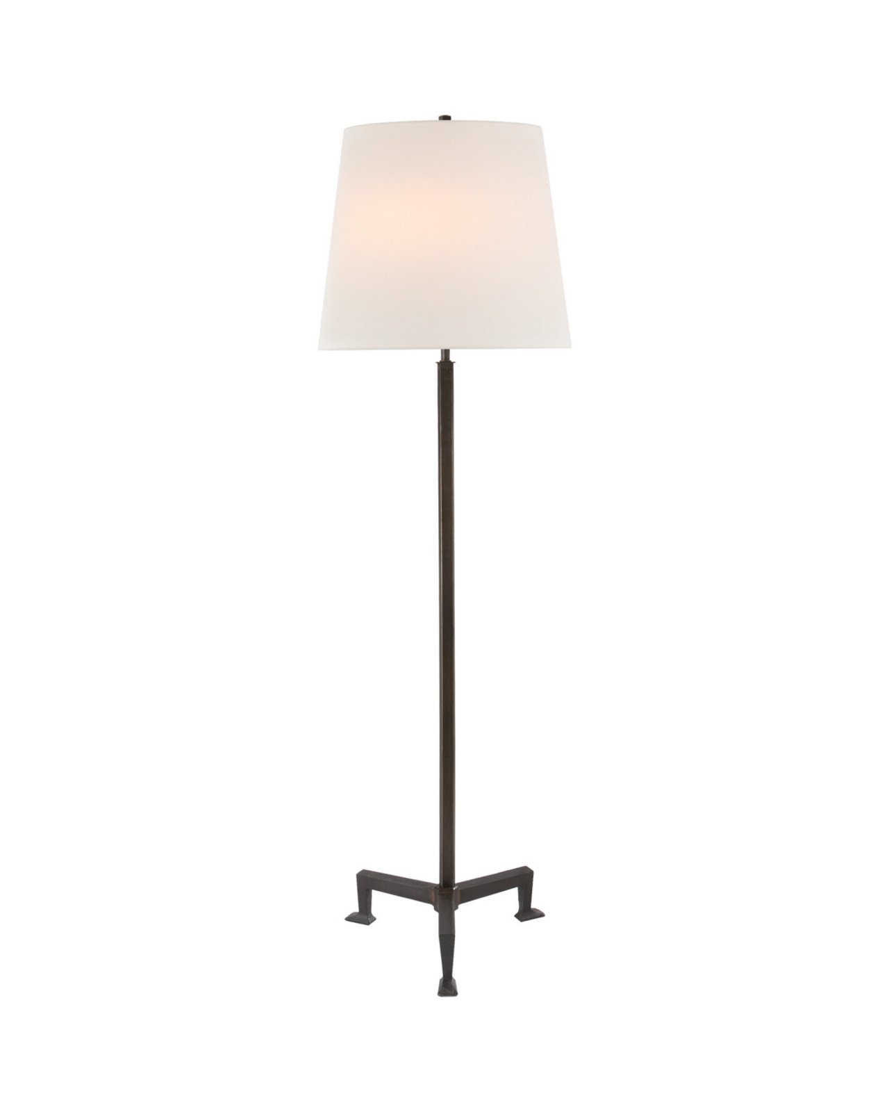 Parish Floor Lamp Black/Linen