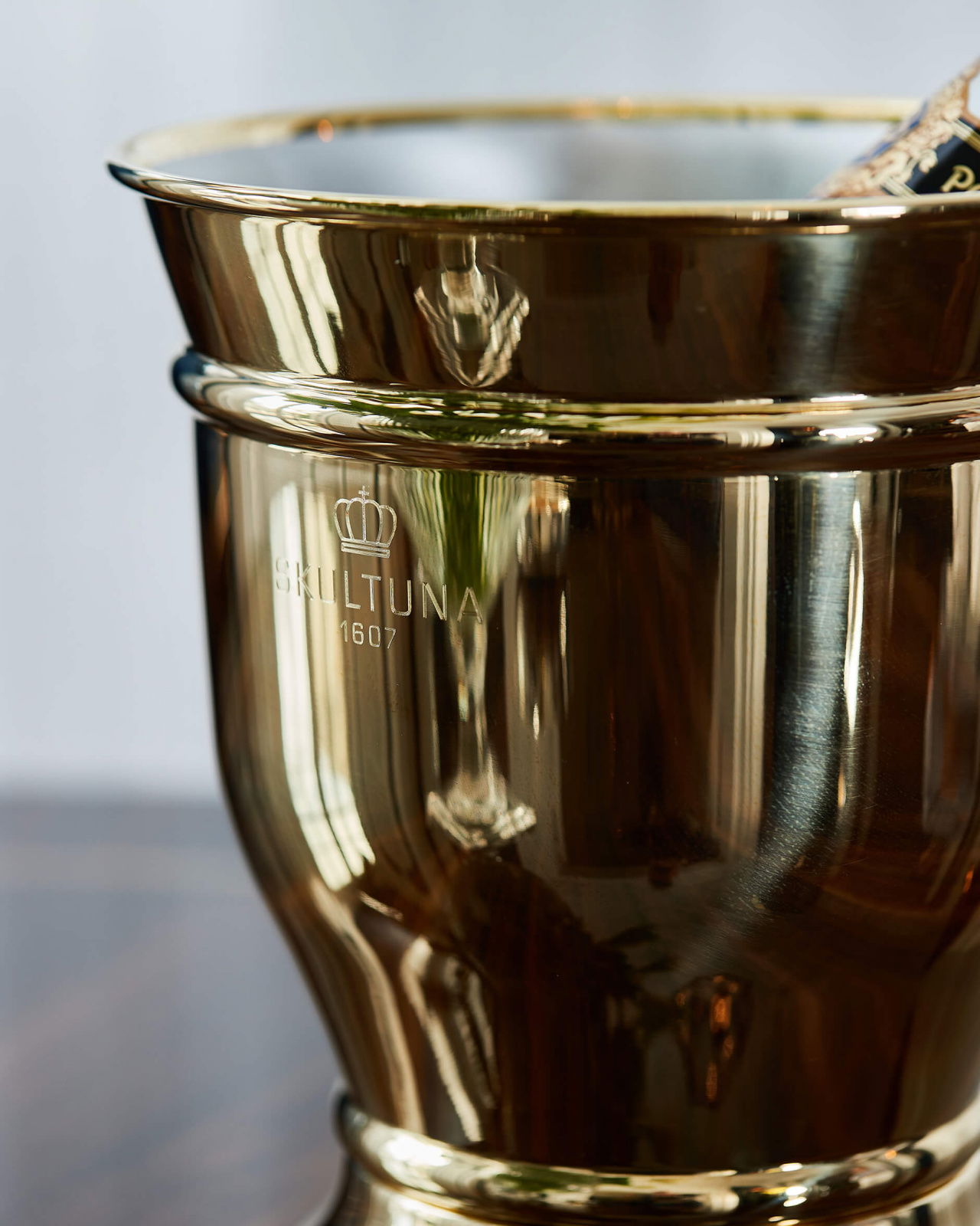 Champagnekylare mässing