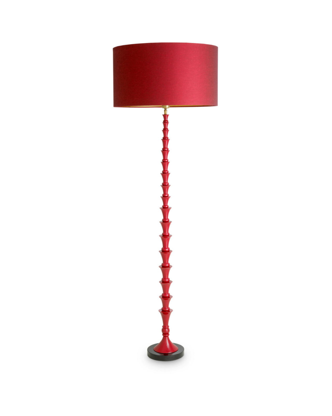 Arabella Stehlampe bordeaux red finish