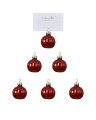 Catalina place card holders red 6-pack