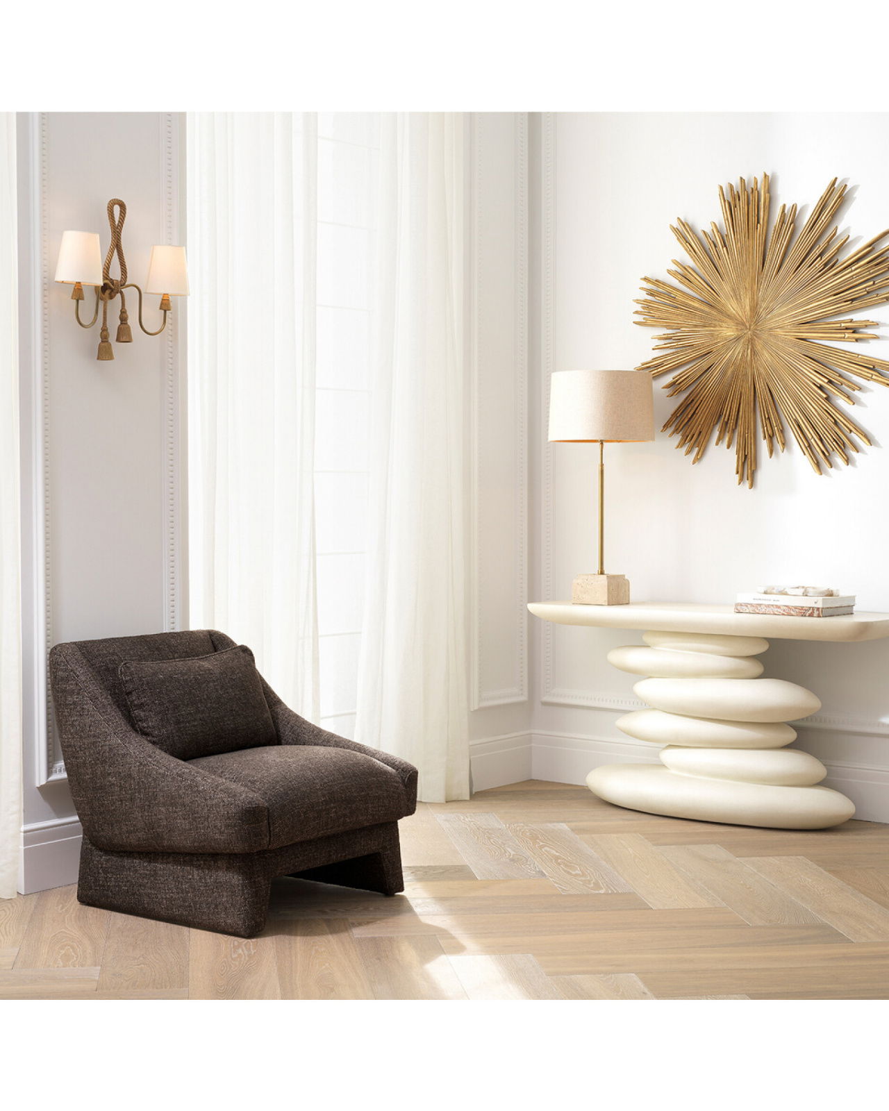 Renato-tyynynpäällinen ruskea