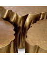 Frederico Couchtisch antikes Messing 3er Set