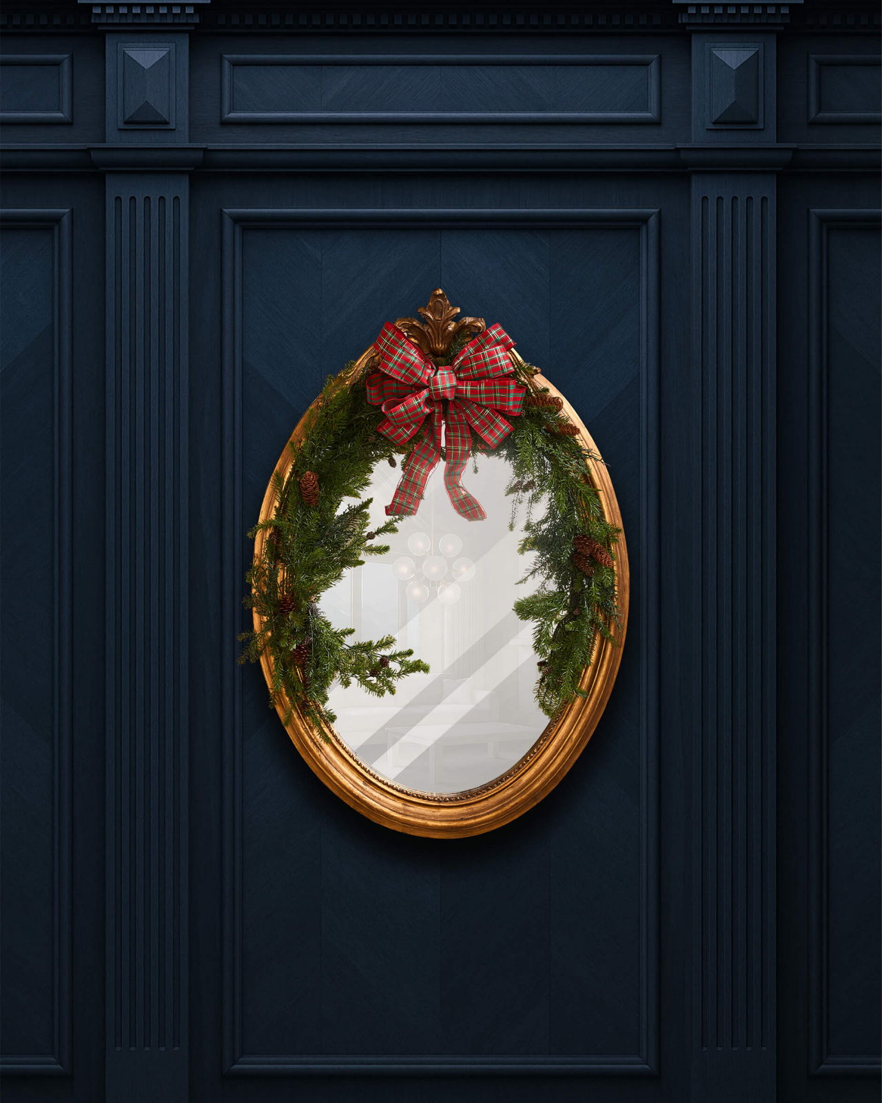 Cindy Pine Garland Cones