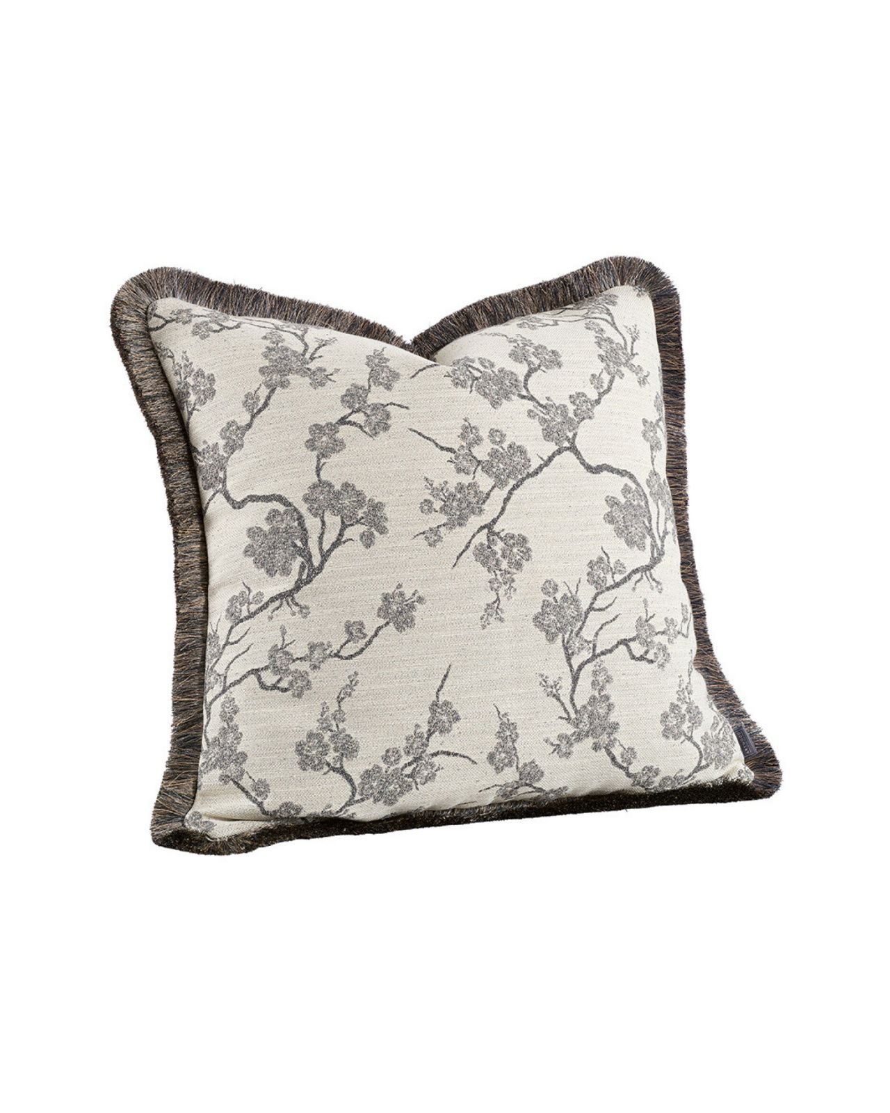 Sakura kuddfodral fransar grå