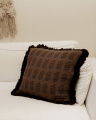 Tamarind Cushion Cover - Aubergine