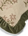 Cushion cover Lily Green