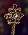 Regalia Key Ornament Gold
