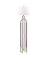 Arnett gulvlampe antikk messing
