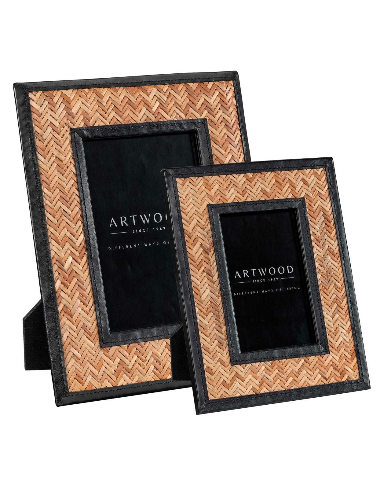 Fabriano Photo Frame Black 2 pcs OUTLET
