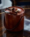 Kensington ice bucket leather