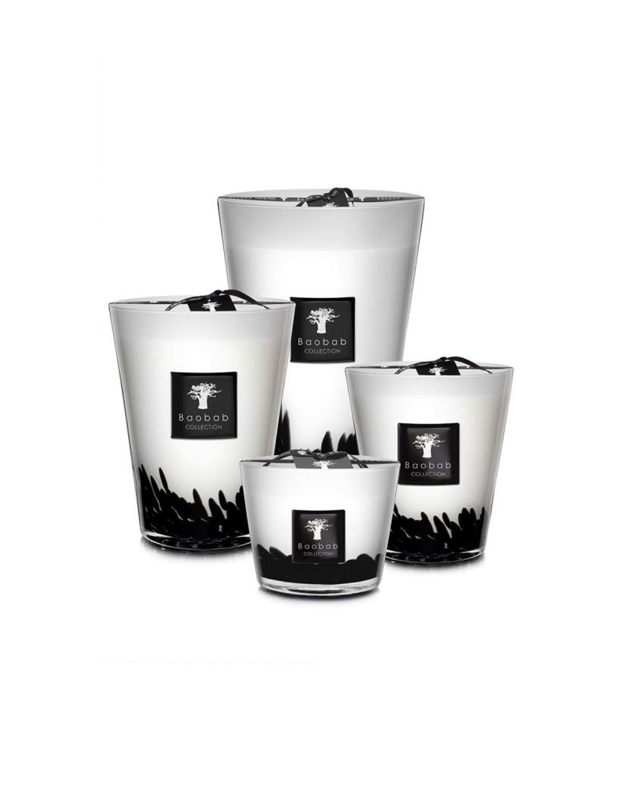 Feathers scented candle