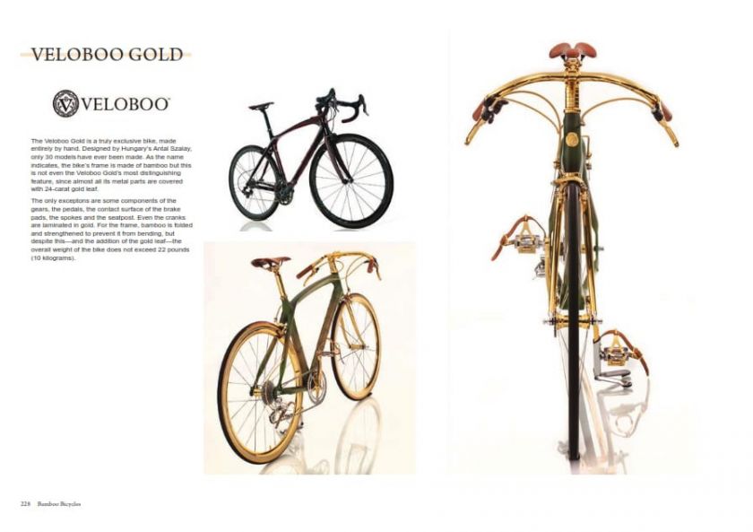 The wooden bicycle around the sales world