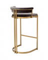 Dante Bar Stool Savona Grey Velvet