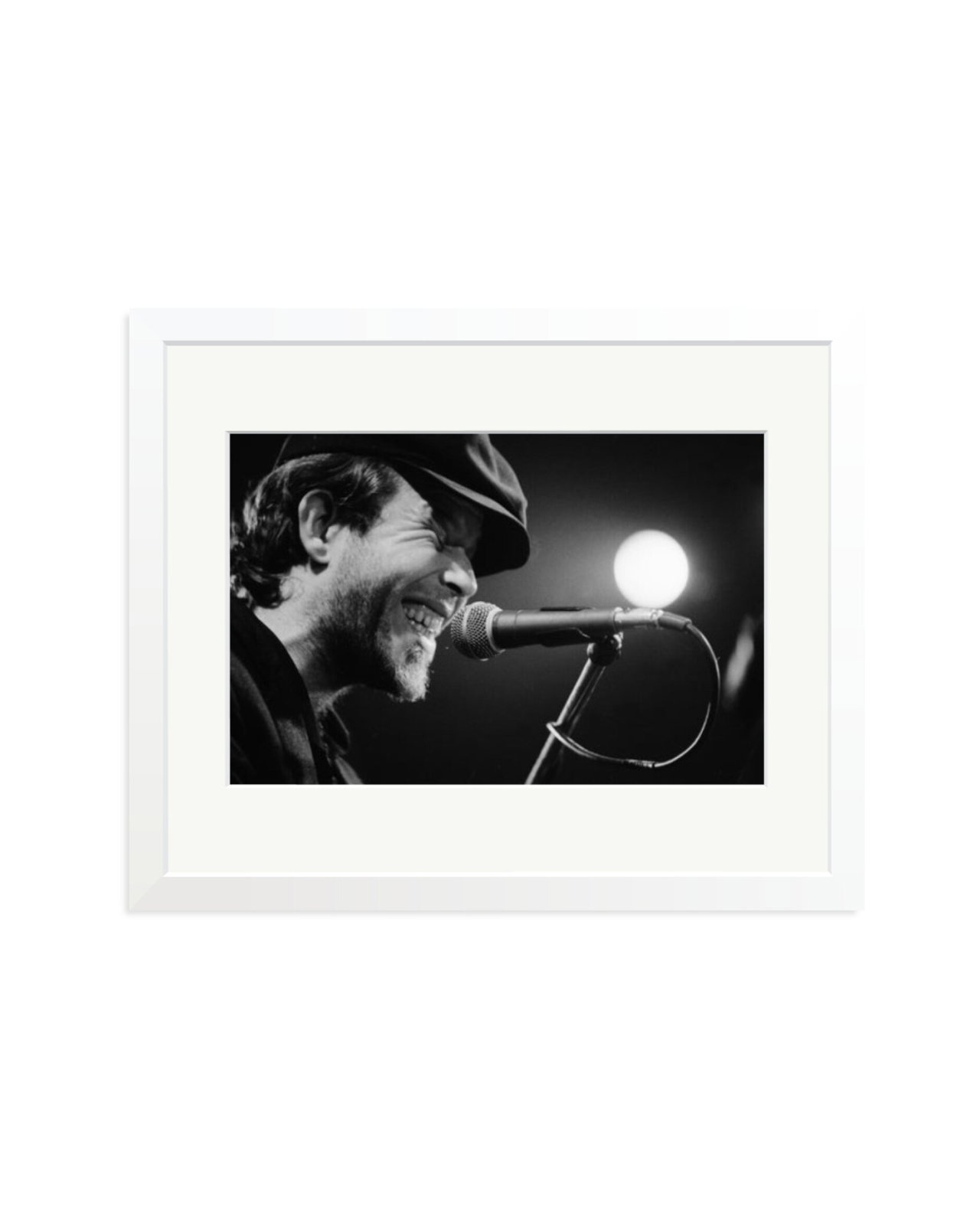 Tom Waits at the Cleveland Agora Club White / Medium