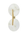 Asteria vegglampe vintage messing