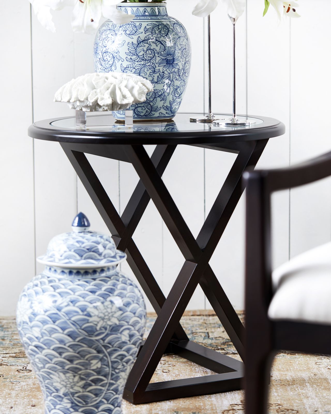 Antigua-sivupöytä Heritage English