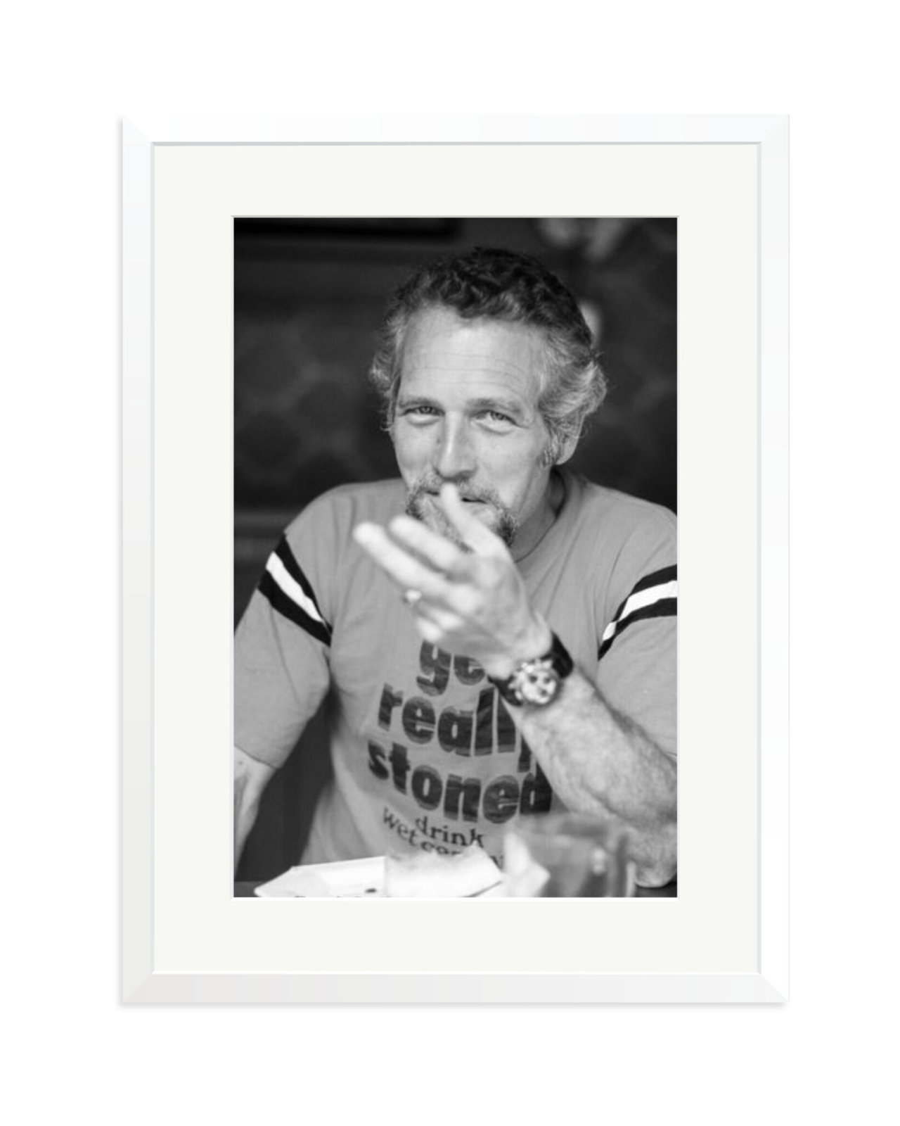 Paul Newman, 1981 White / XL