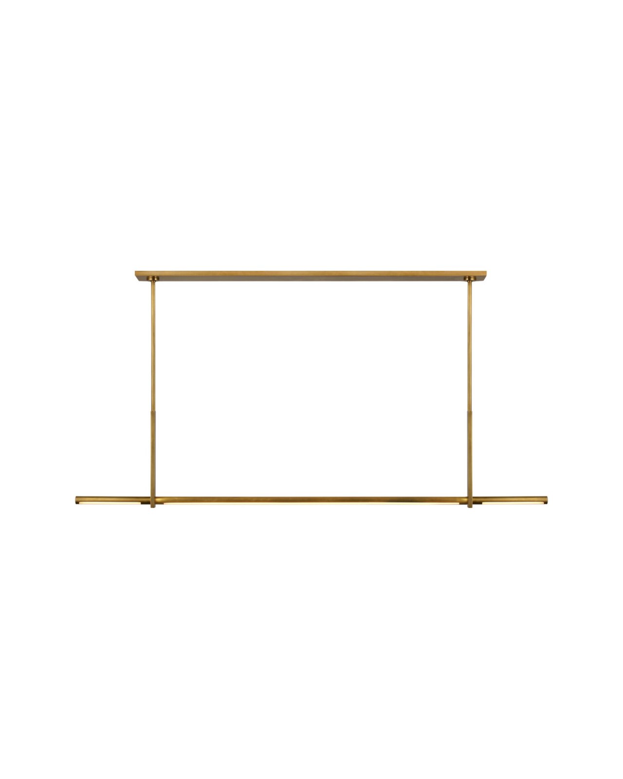 Axis Linear Pendant Antique Brass Large