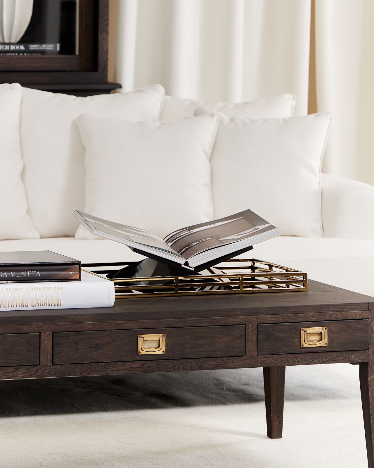 Giacomo Tray Rectangle Gold