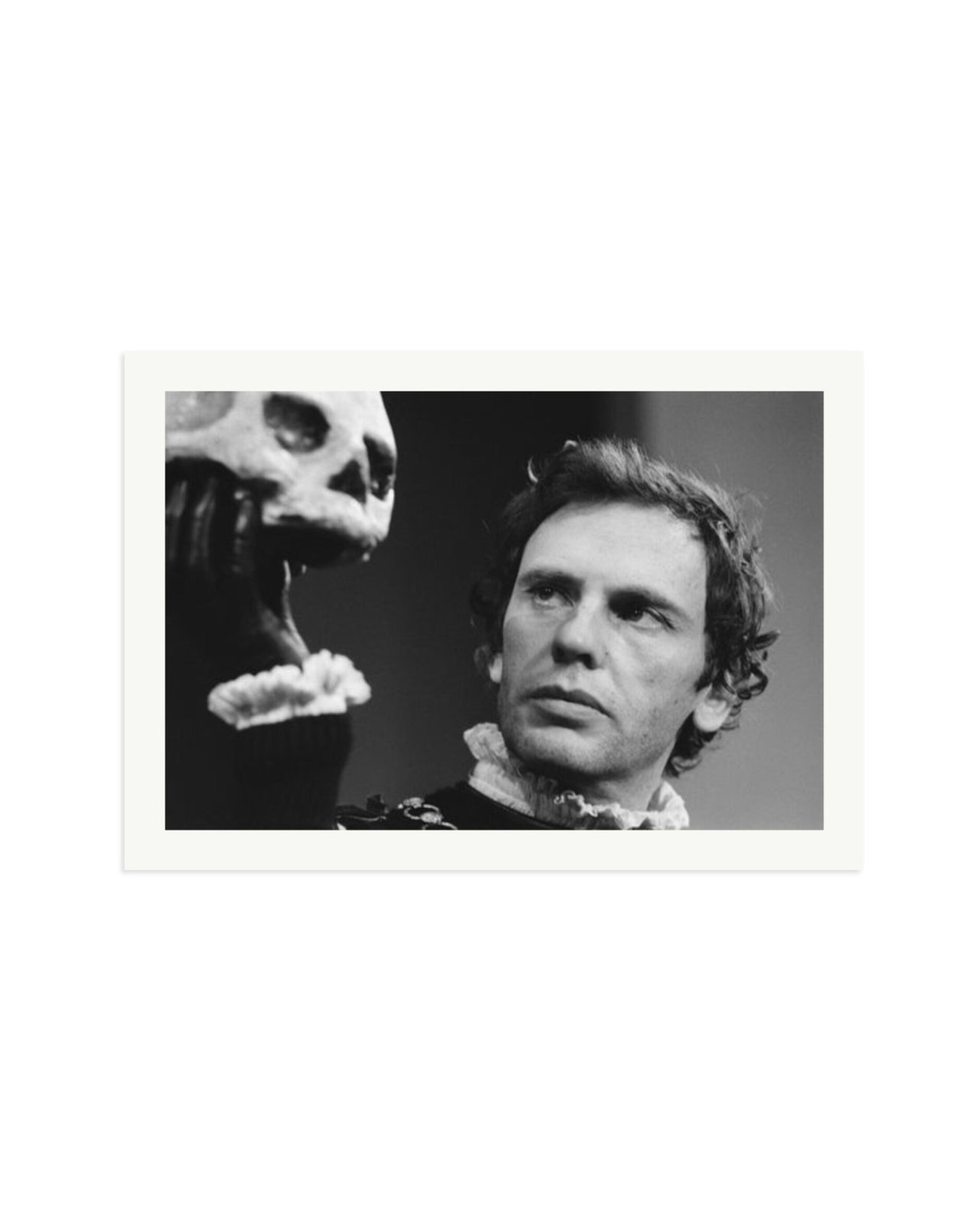 Trintignant Plays Hamlet Print Only / XXL